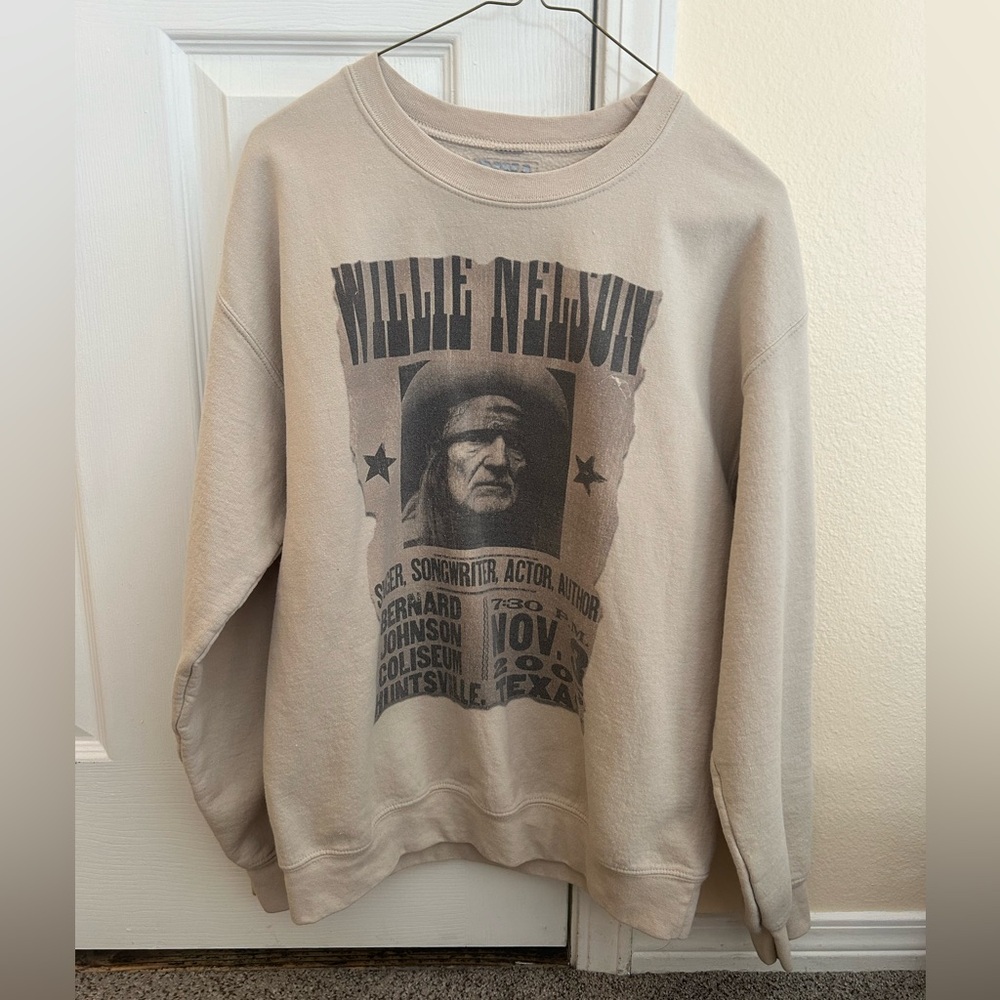 Willie Nelson Crew Neck